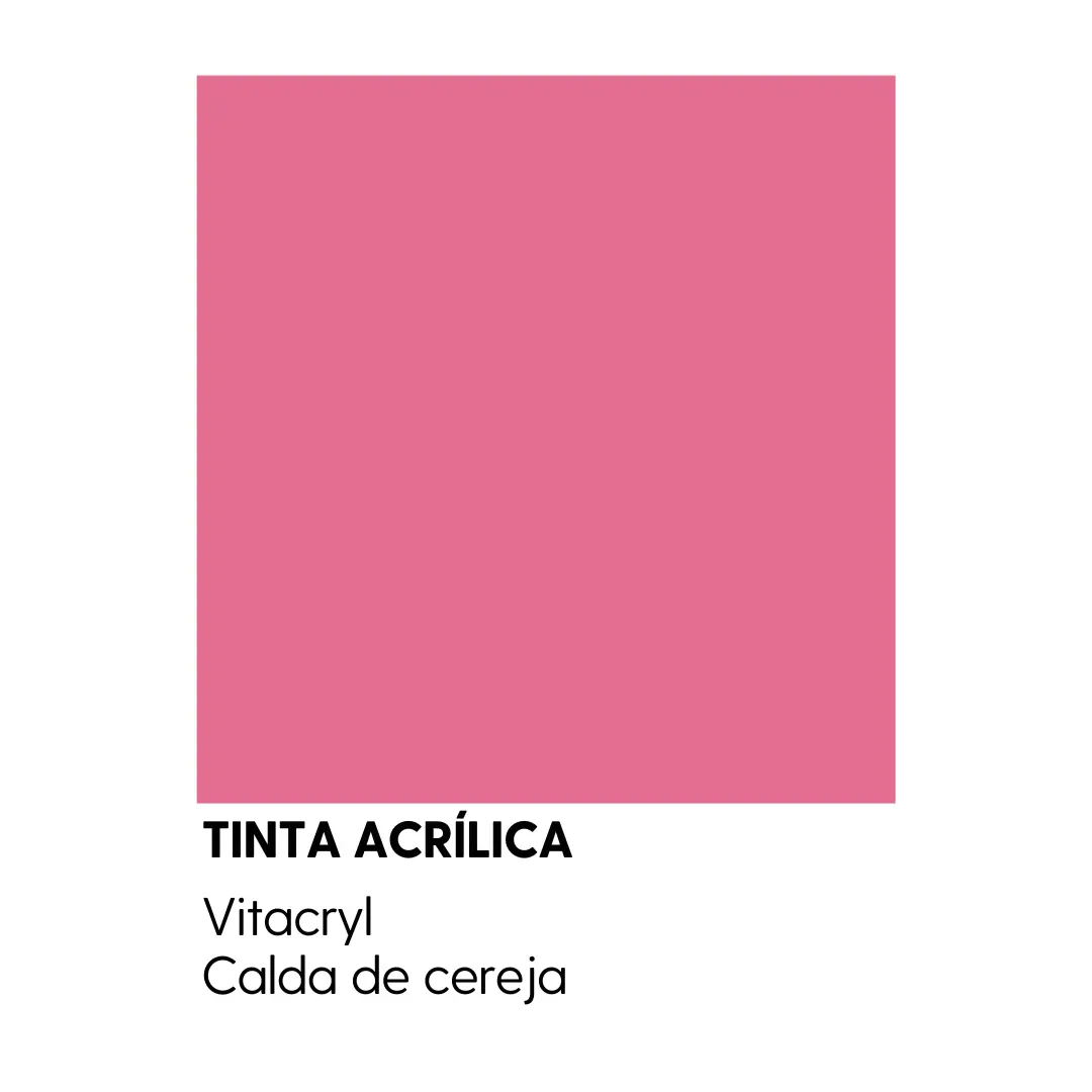 Tinta Emborrachada Acetinada Rosas - Calda De Cereja - 3 6 Lts