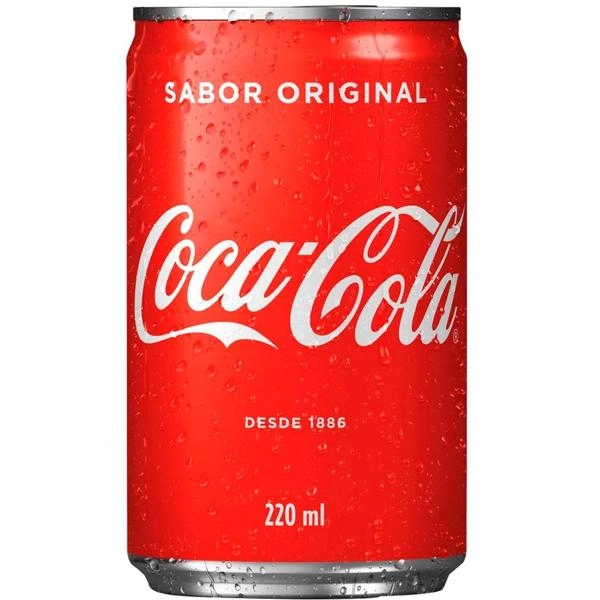 Refrigerante Coca Cola Lata 220ml
