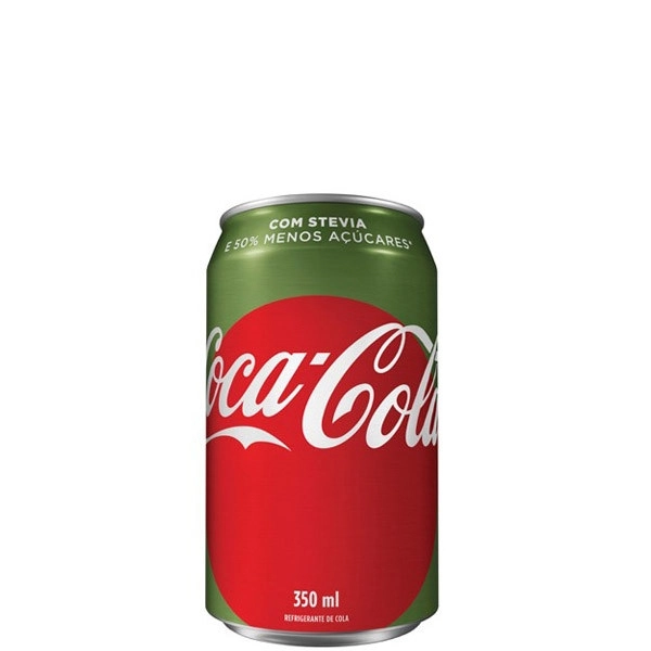Refrigerante Com Stevia Coca Cola Lata 350ml