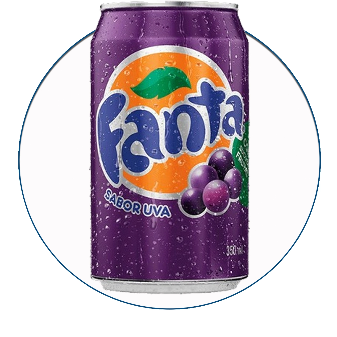 Refrigerante Uva Fanta Lata 350ml