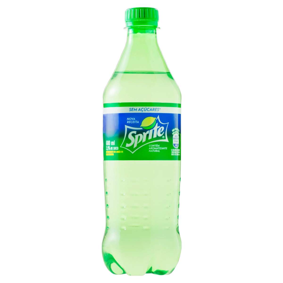 Refrigerante Limão Sem Açúcares Sprite Garrafa 600ml
