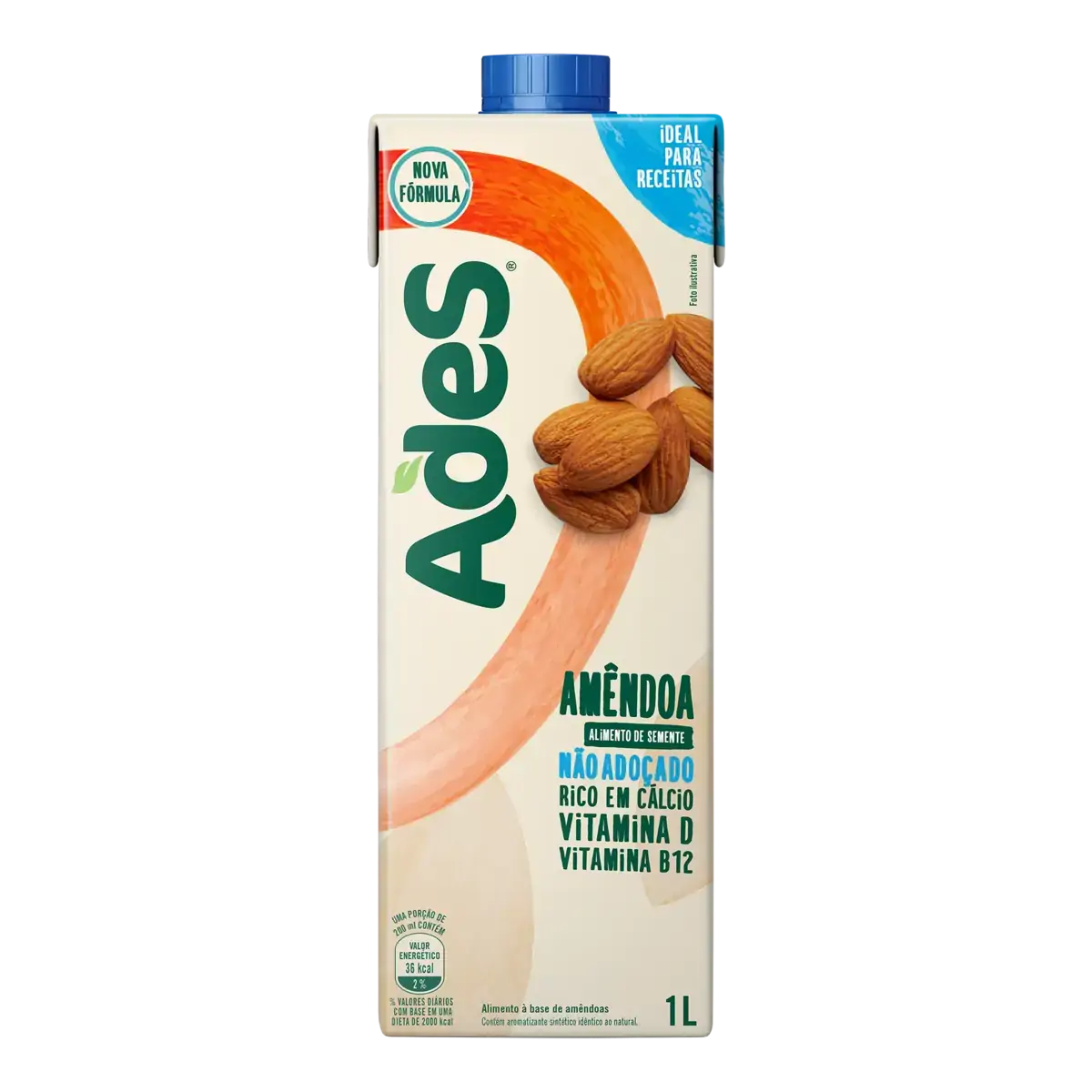 Bebida à Base De Amêndoa Ades Caixa 1l