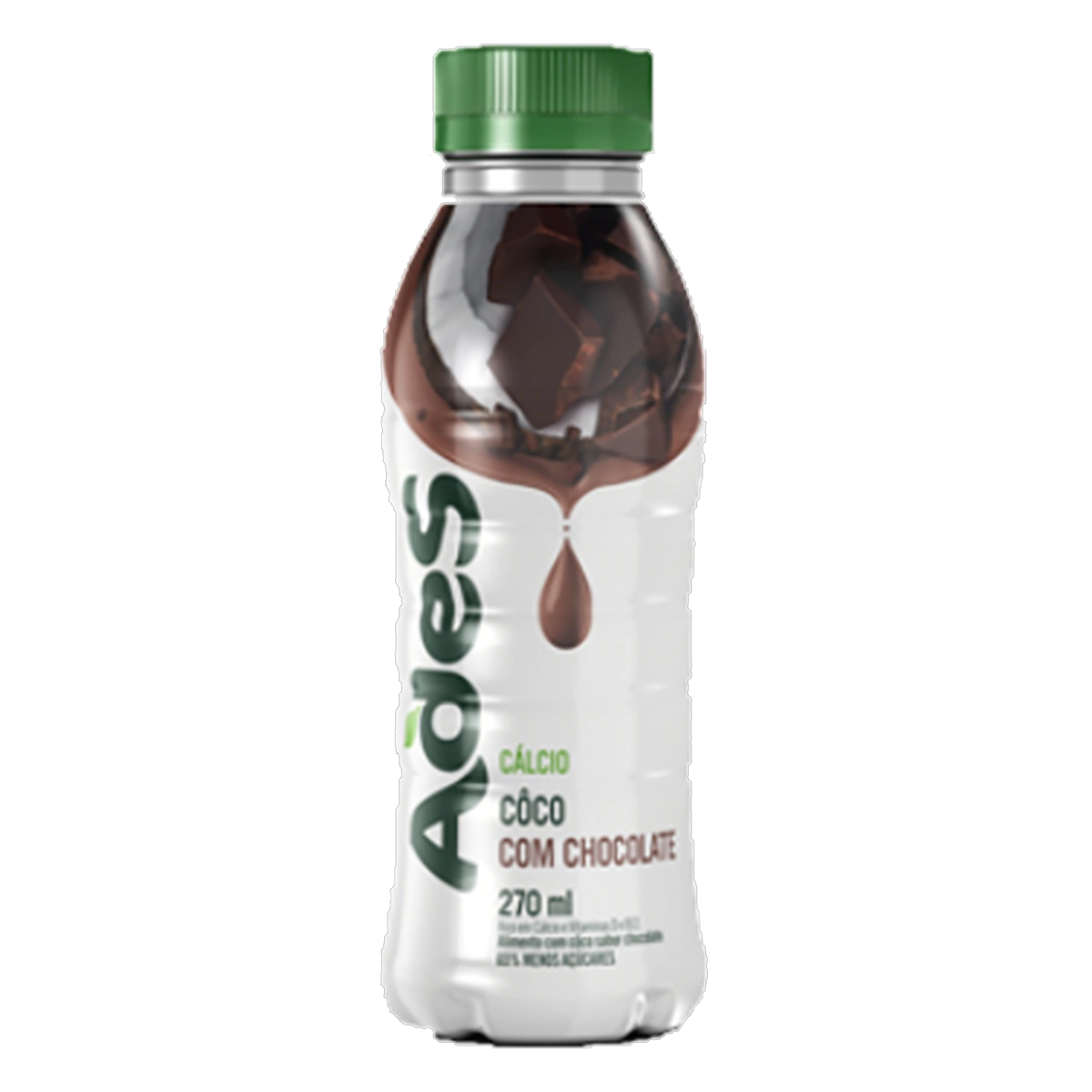 Bebida à Base De Coco Chocolate Light Ades Garrafa 270ml