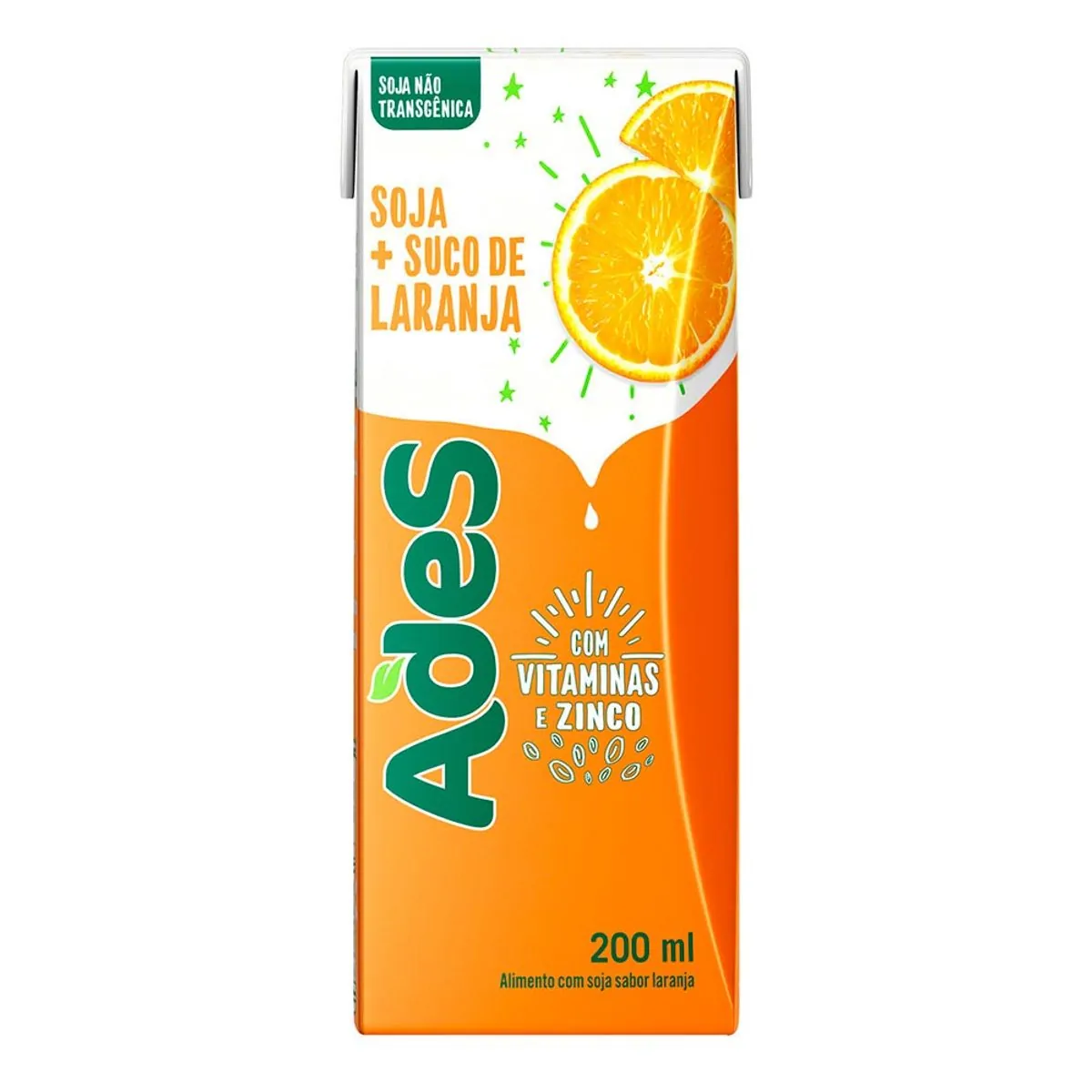 Suco de Soja Ades Laranja 200 ml