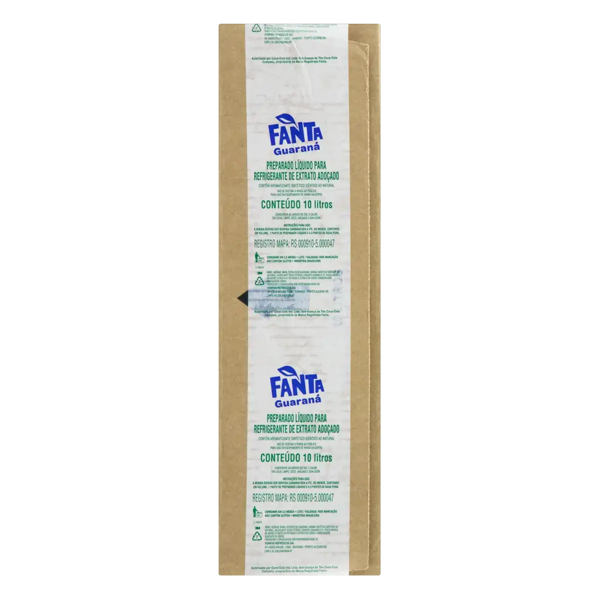 Preparado Líquido Para Refrigerante Guaraná Fanta Caixa 10l