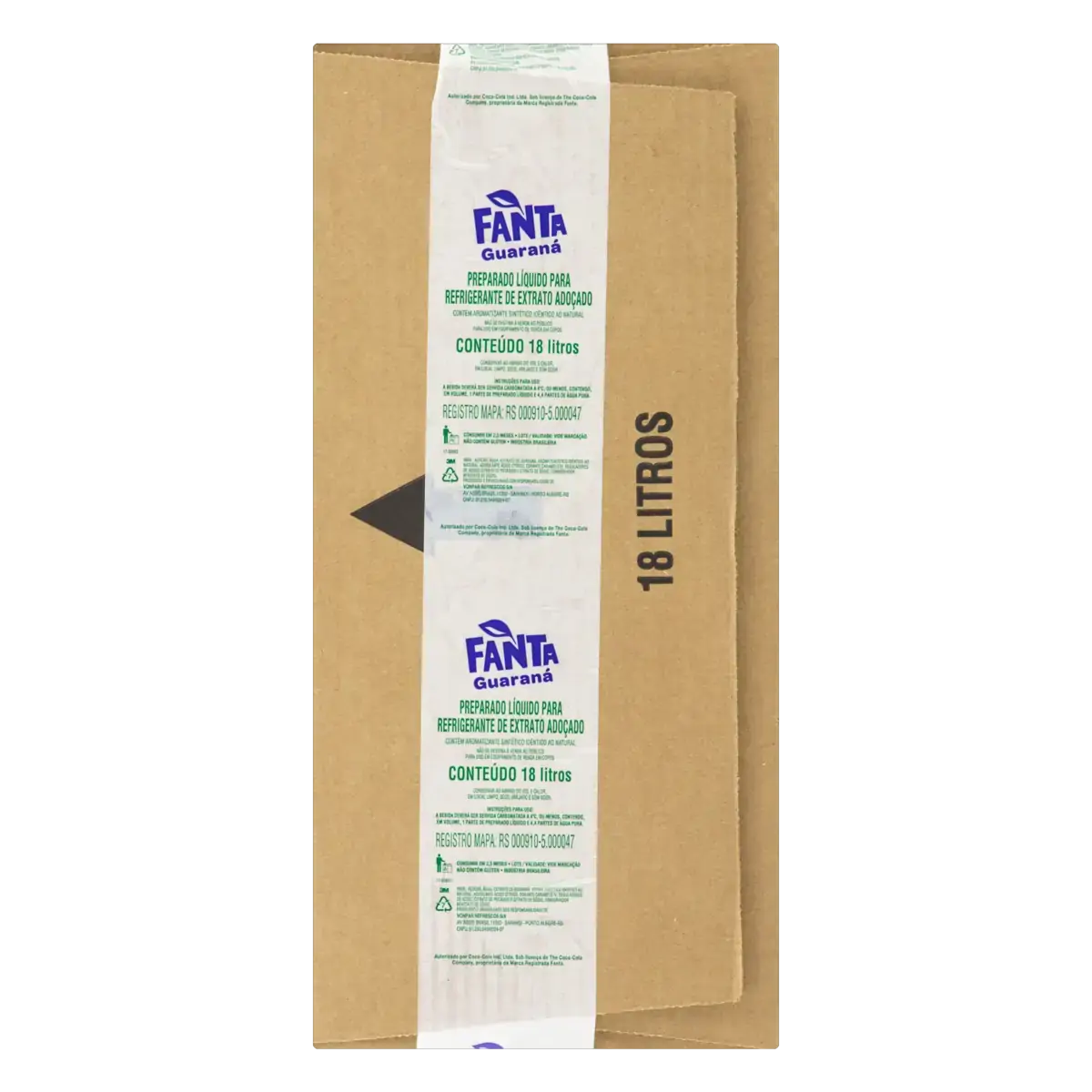 Preparado Líquido Para Refrigerante Guaraná Fanta Caixa 18l