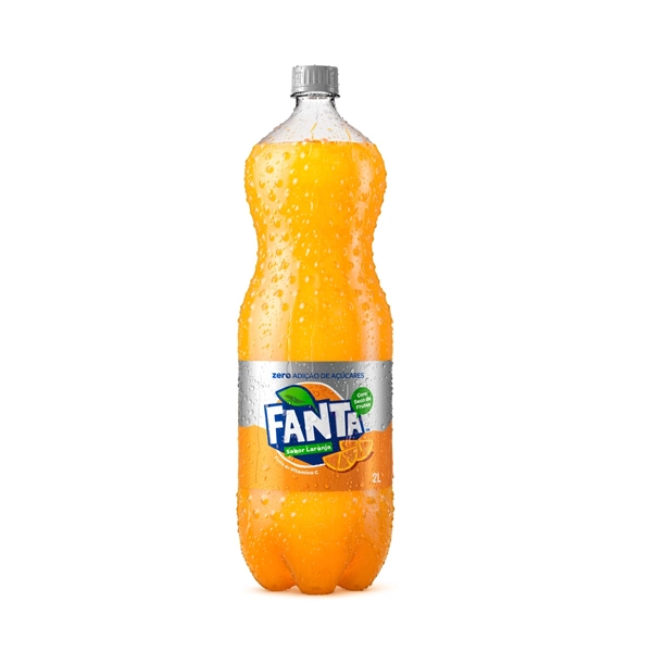 Refrigerante Laranja Zero Adição De Açúcar Fanta Garrafa 2l