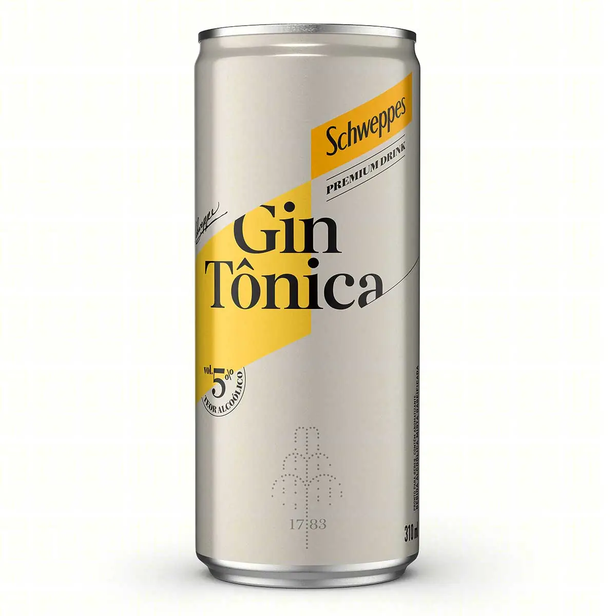 Gin Tônica Schweppes Premium Drink 310ml