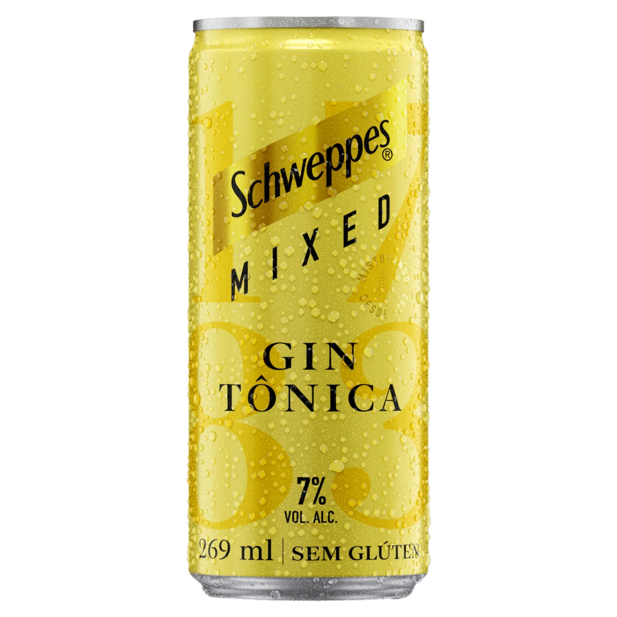 Gin Tônica Schweppes Mixed Lata 269ml