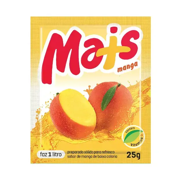 Refresco Suco Manga 25g Mais