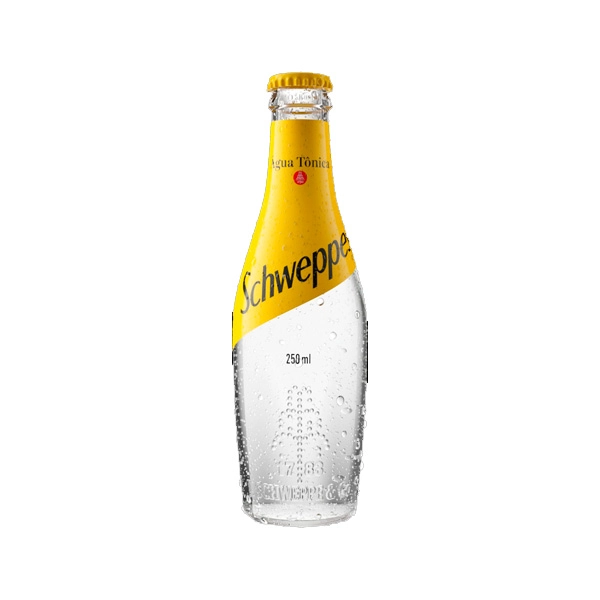 água Tônica Schweppes Garrafa 250ml