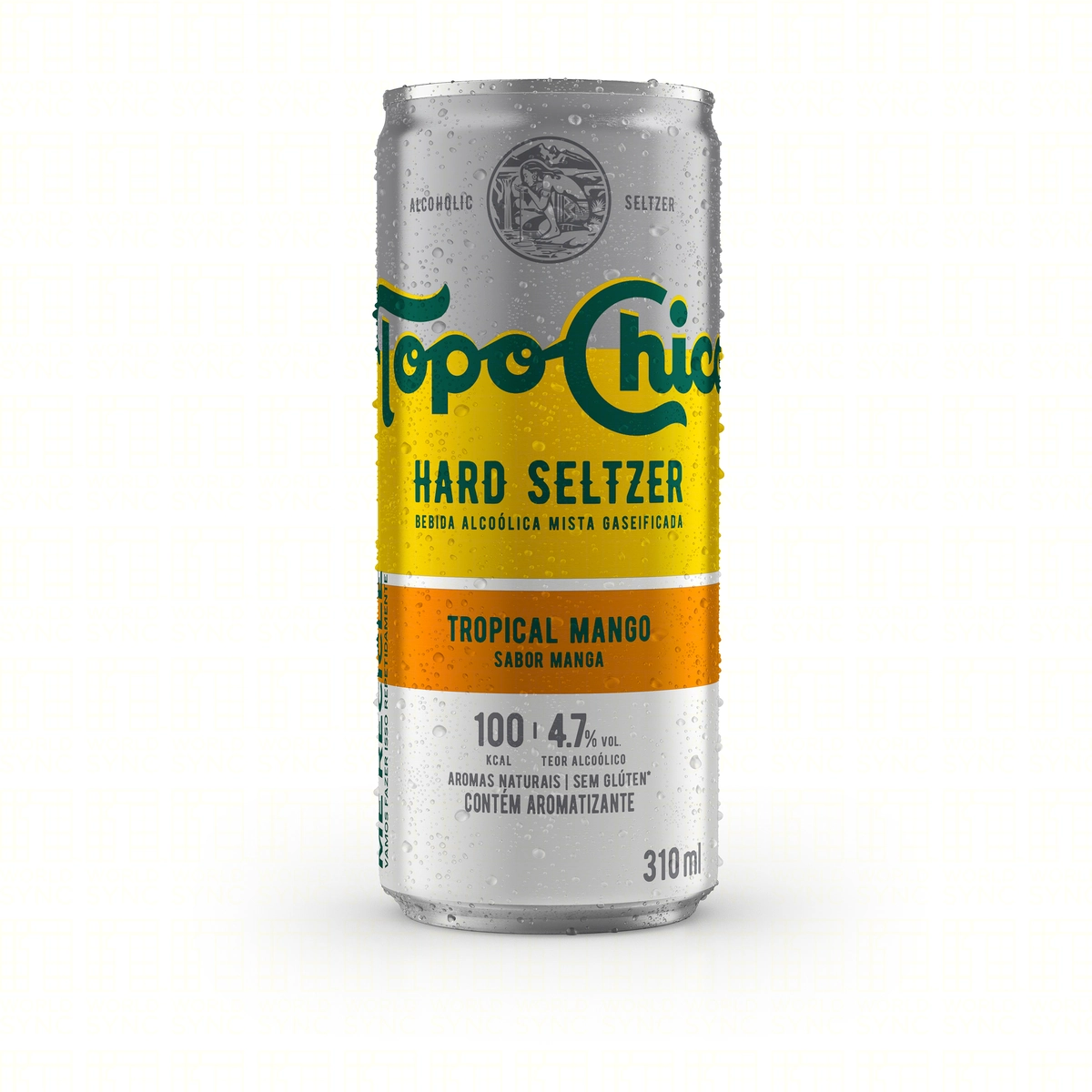 Bebida Mista Alcoólica Gaseificada Manga Topo Chico Hard Seltzer Lata 310ml