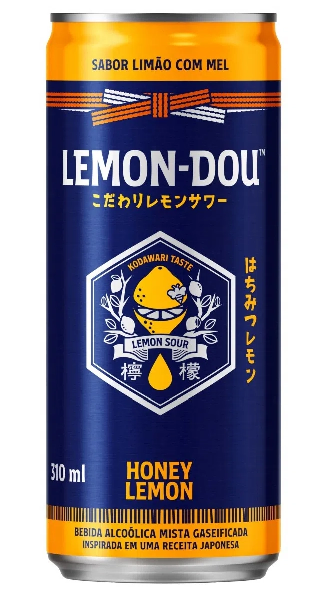 Bebida Mista Alcoólica Limão Com Mel Lemon Dou Lata 310ml