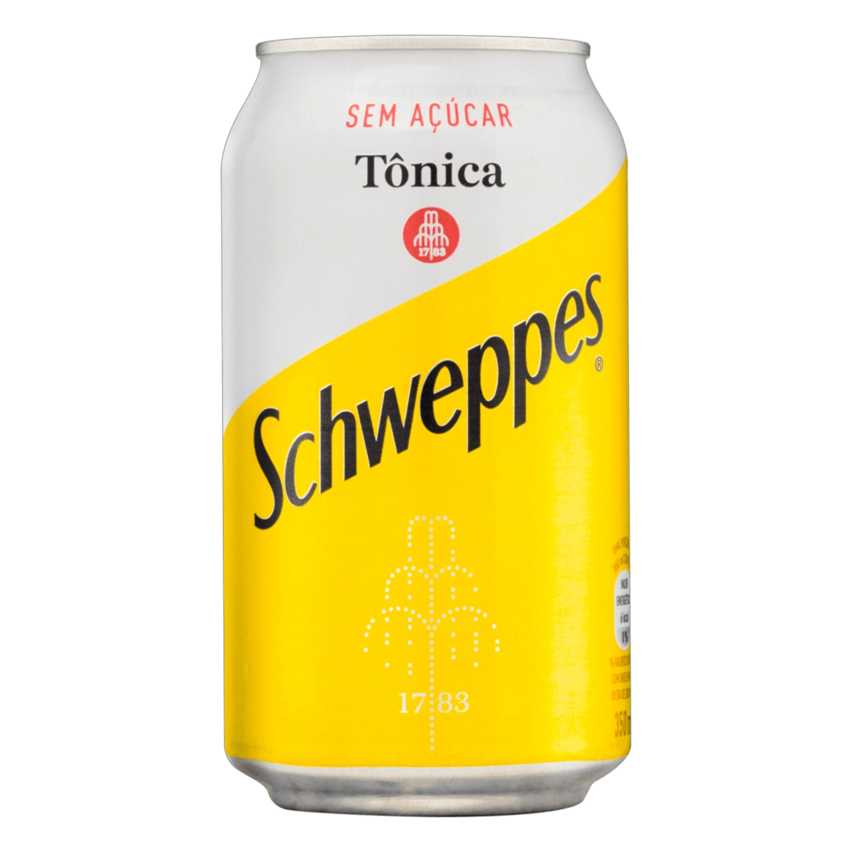 água Tônica Sem Açúcar Schweppes Lata 350ml