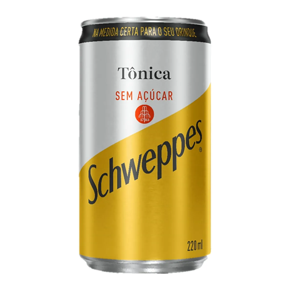 Água Tônica Zero Açúcar Schweppes Lata 220ml