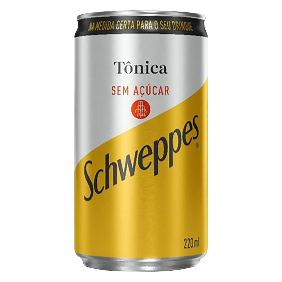água Tônica Zero Açúcar Schweppes Lata 220ml