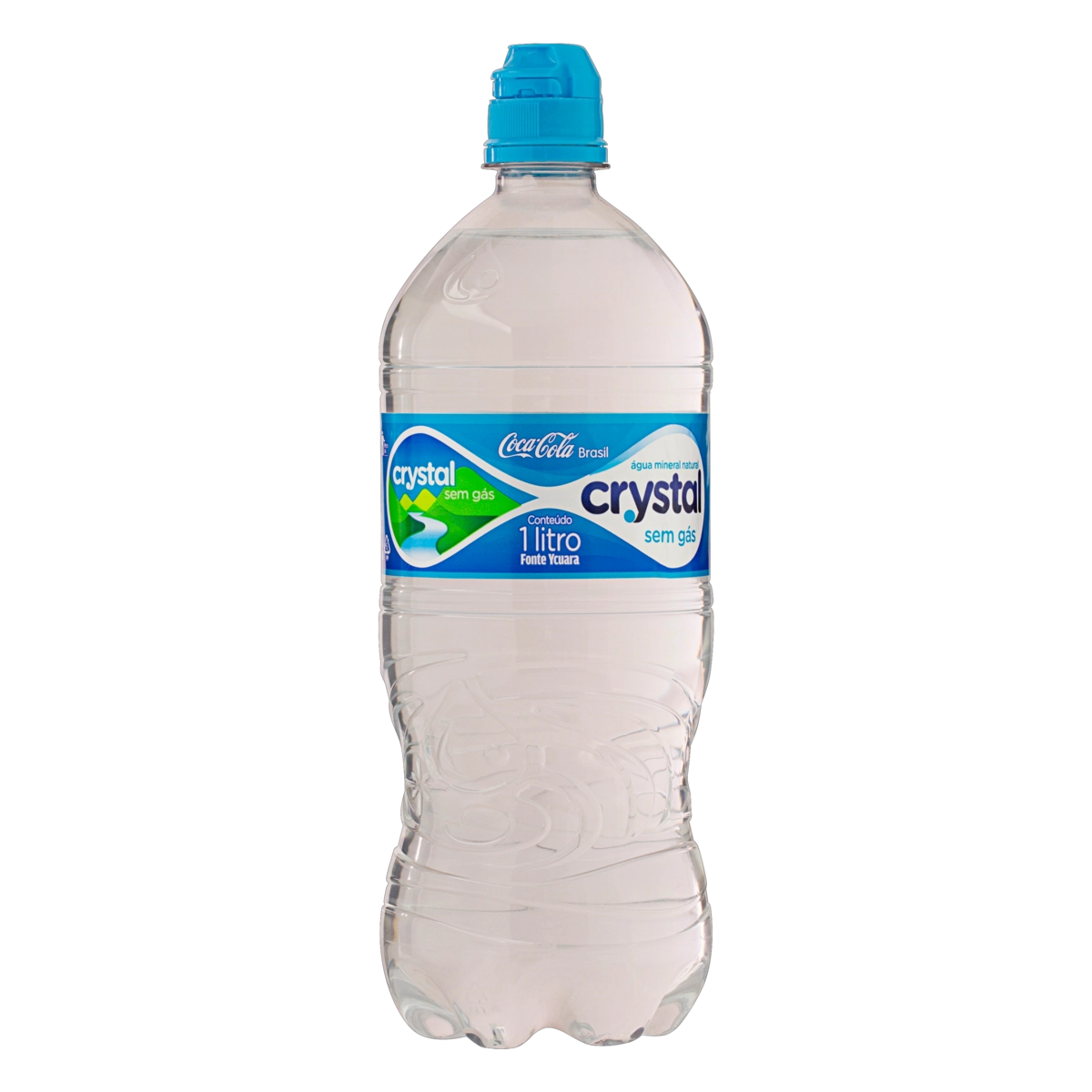 água Mineral Natural Sem Gás Crystal Garrafa 1l