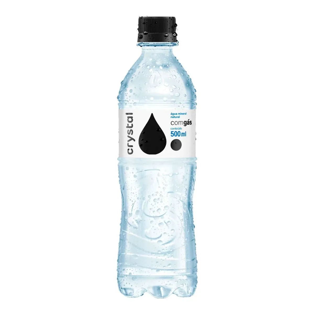Água Mineral Com Gás Crystal PET 500ML