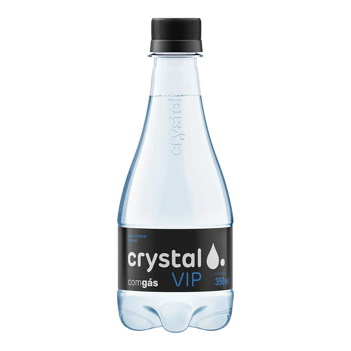 Água Mineral com Gás Crystal Vip 350 ml