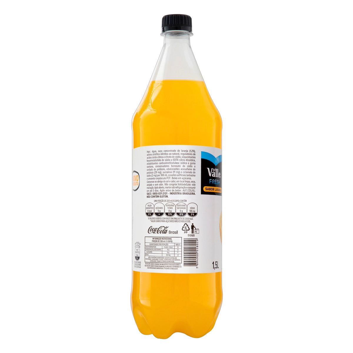 Suco Laranja Del Valle Fresh Garrafa 1,5l