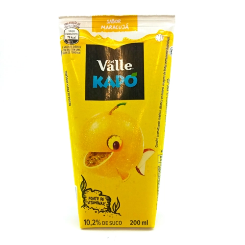 Refresco Adoçado Maracujá Del Valle Kapo Caixa 200ml