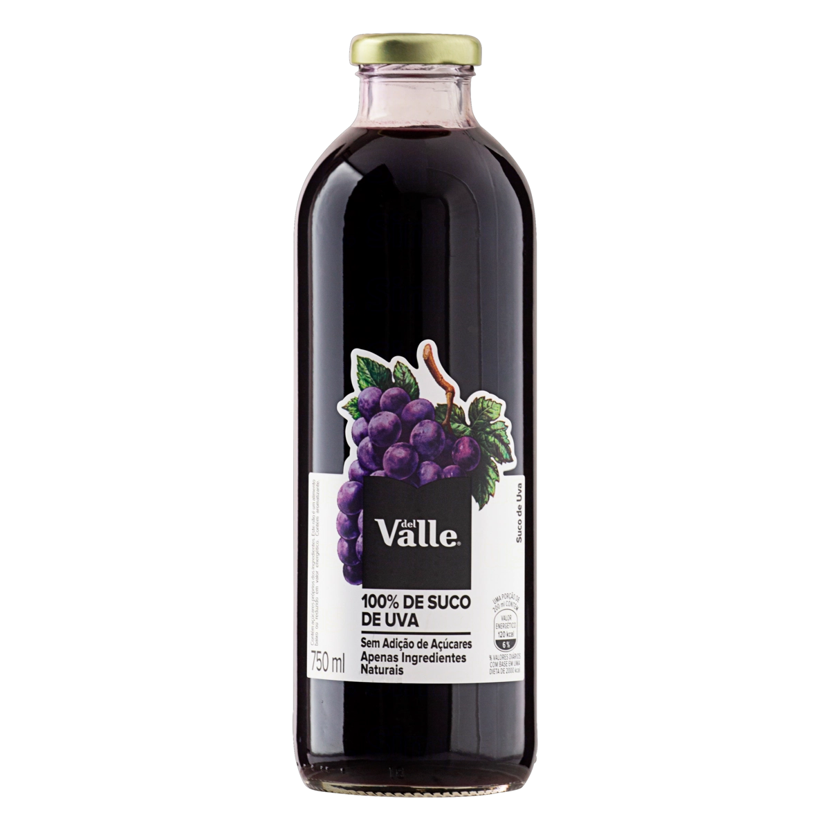 Suco Uva Del Valle Garrafa 750ml