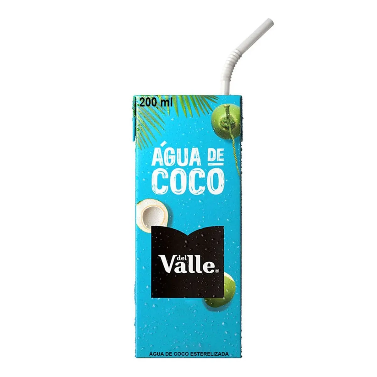 água De Coco Del Valle Caixa 200ml