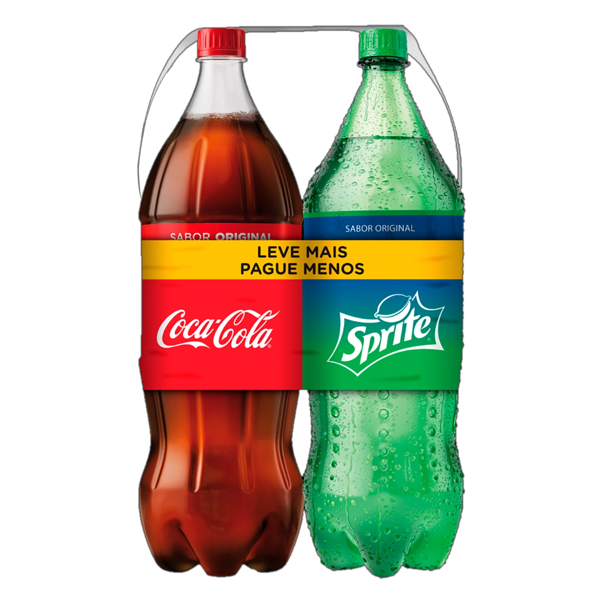 Kit Refrigerante Coca Cola Original Sprite Limão 2l Cada Leve Mais Pague Menos