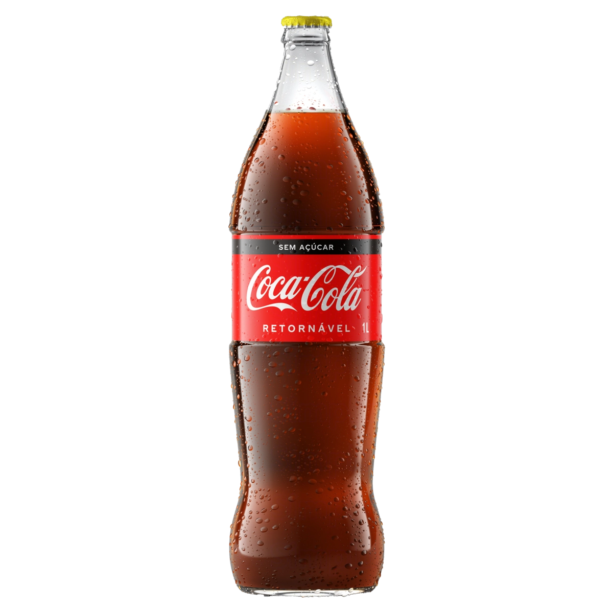 Refrigerante Sem Aã ã Car Coca Cola Garrafa Retornã¡vel 1l