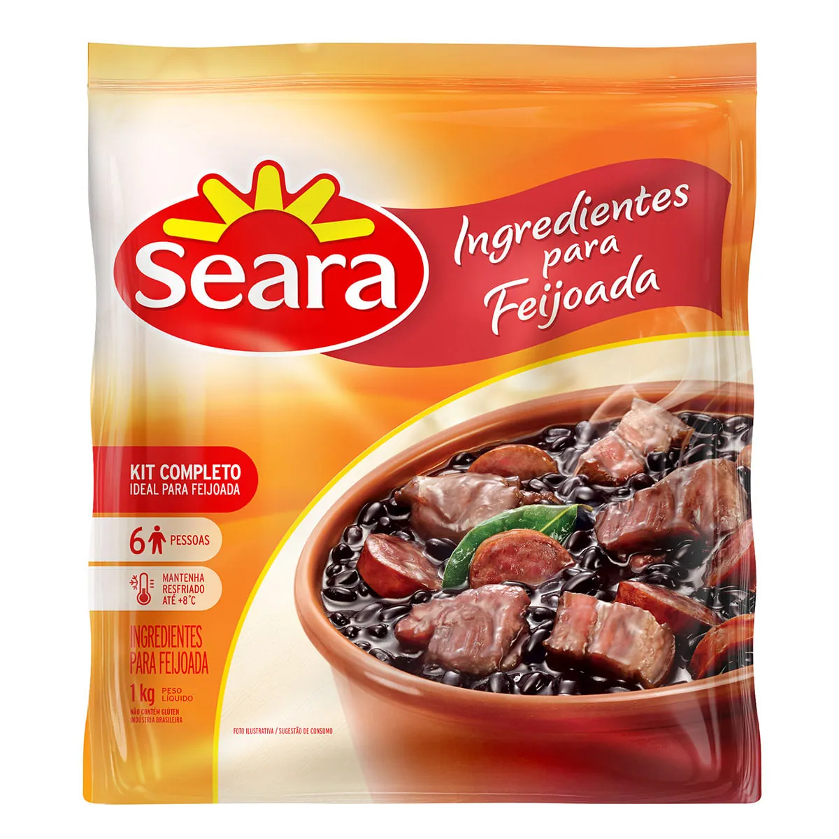 Ingredientes Feijoada Seara
