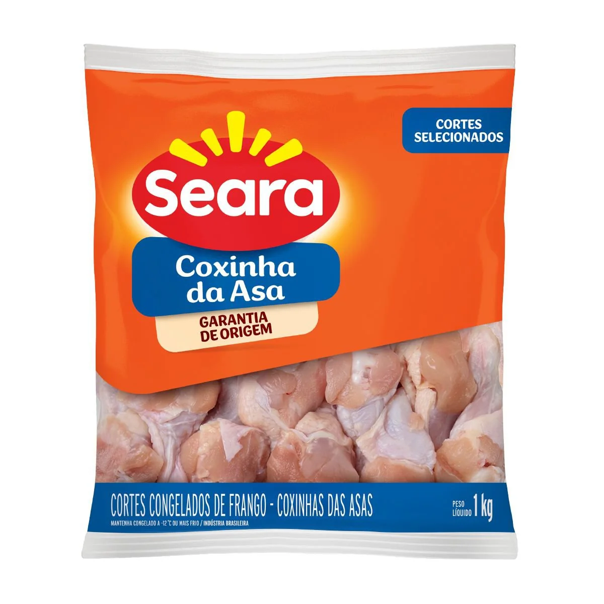 Coxinha da Asa de Frango Congelada Seara 1Kg