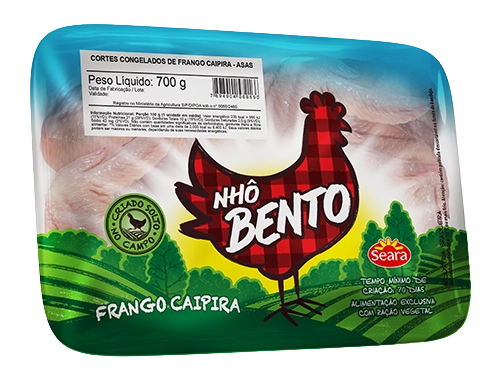 Asa Frango Nho Bento 700g Congelada