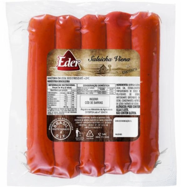 Salsicha Eder 350g Viena