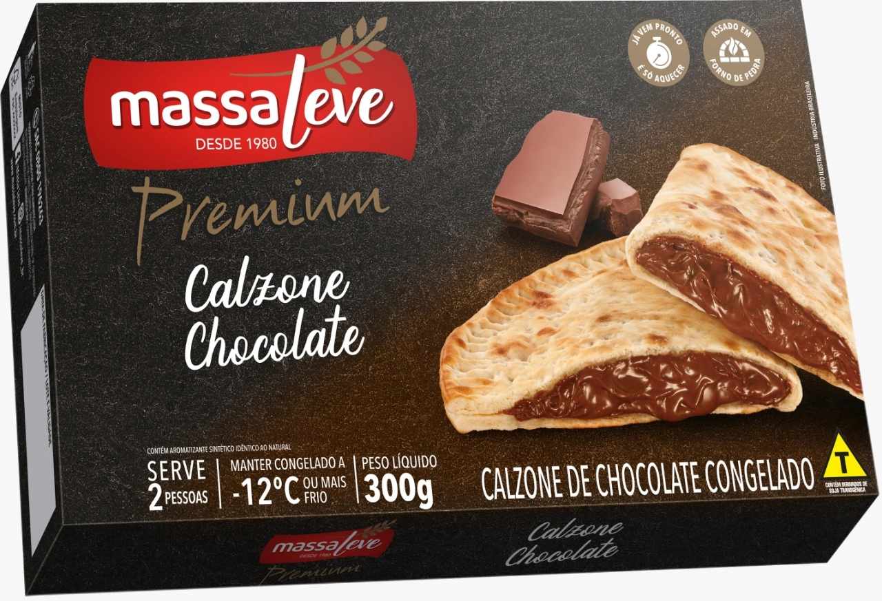 Massa Calzone Massa Leve Chocolate 300g