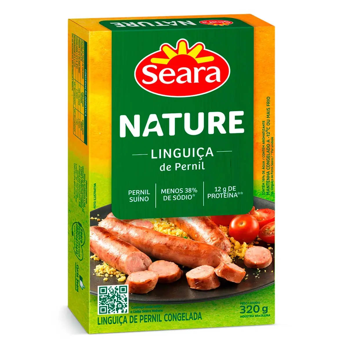 Linguiça de Pernil Seara Nature 320 g