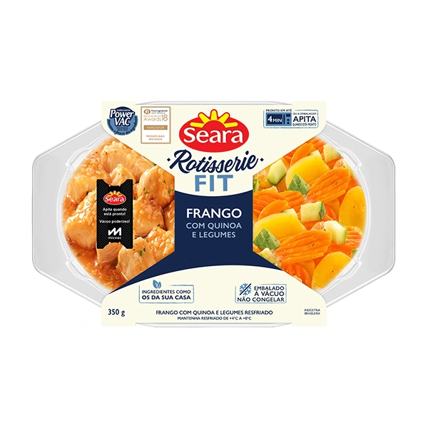 FRANGO QUINOA E LEGUMES FIT