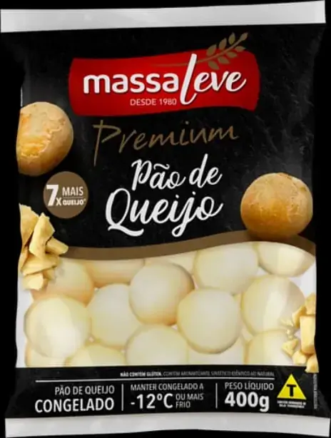 Pao De Queijo Massaleve 400g Premium
