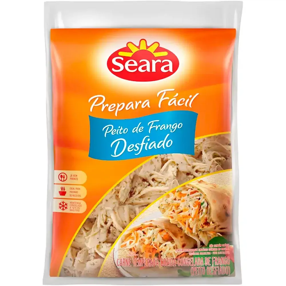 Peito Frango Seara Desfiado 1kg
