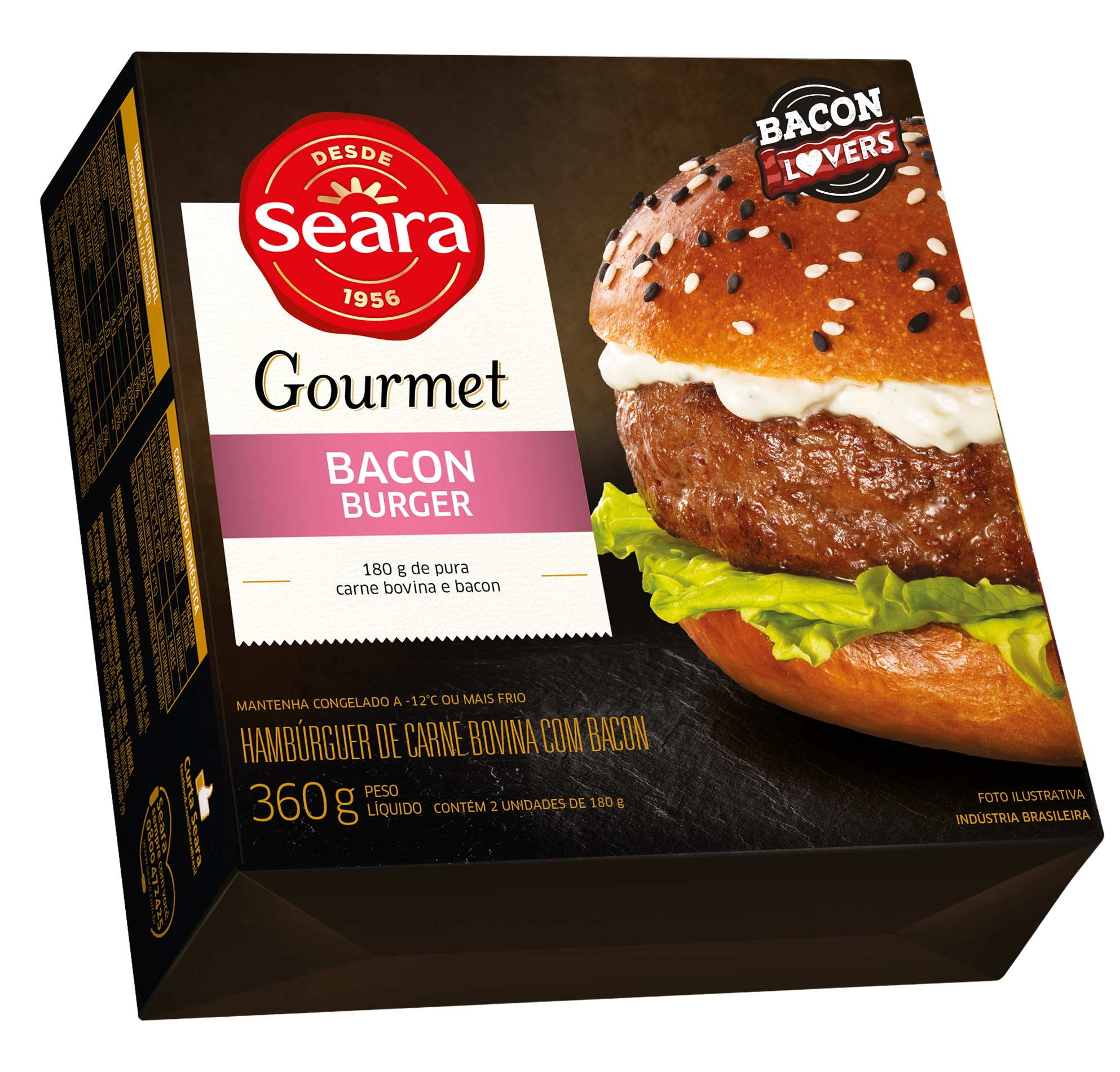 Tradicional Burger SEARA Gourmet 360g