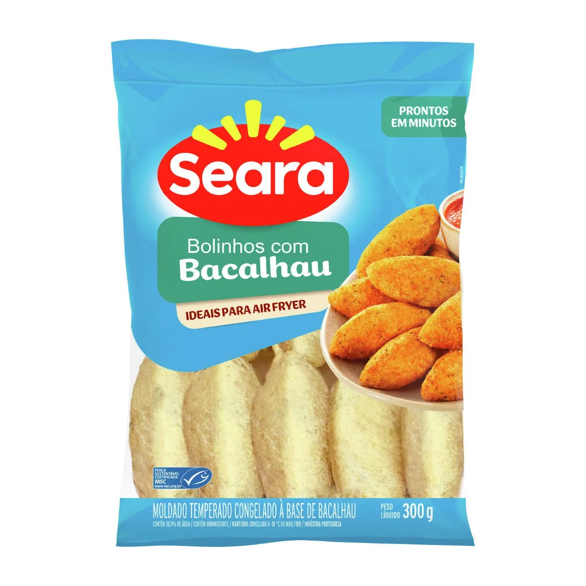 Bolinhos de Bacalhau Seara 300g
