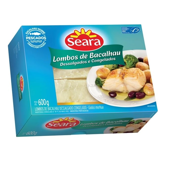 Lombo De Bacalhau 600g Seara