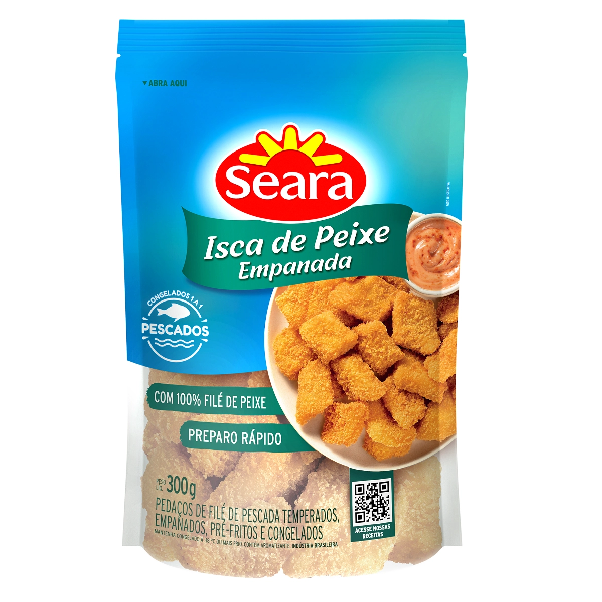 Isca Peixe Seara Iof 300g Empanado