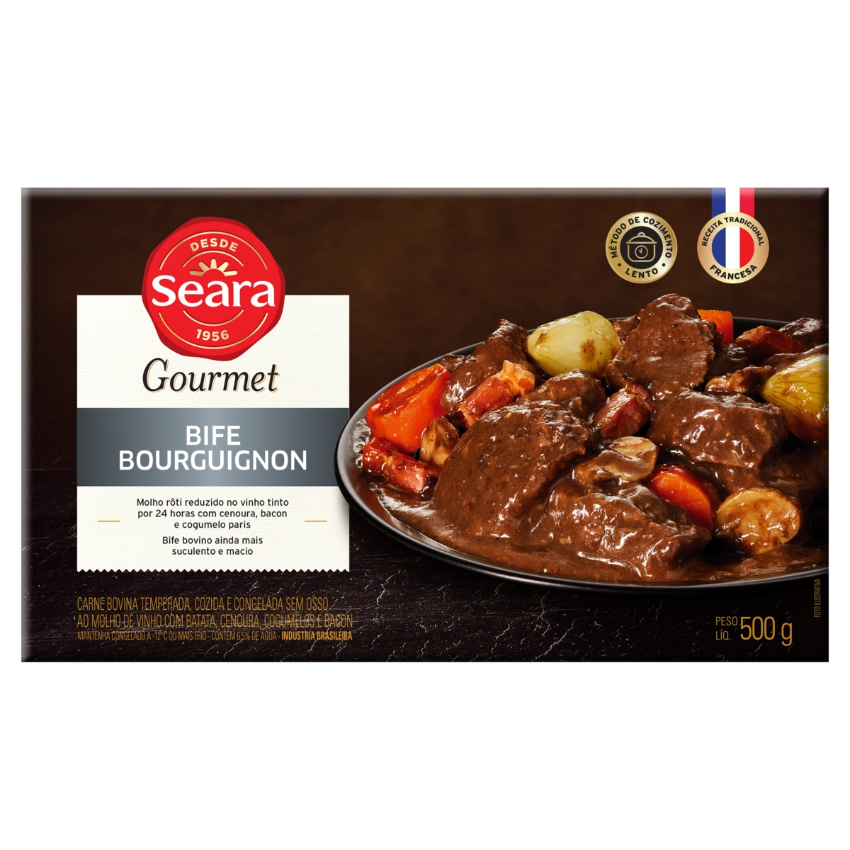 Bife Bourguignon Seara Gourmet 500g