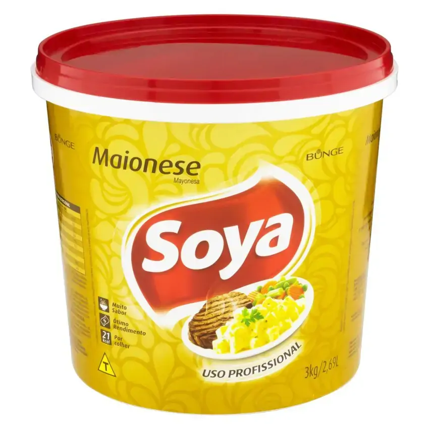 Maionese Soya Balde 3kg