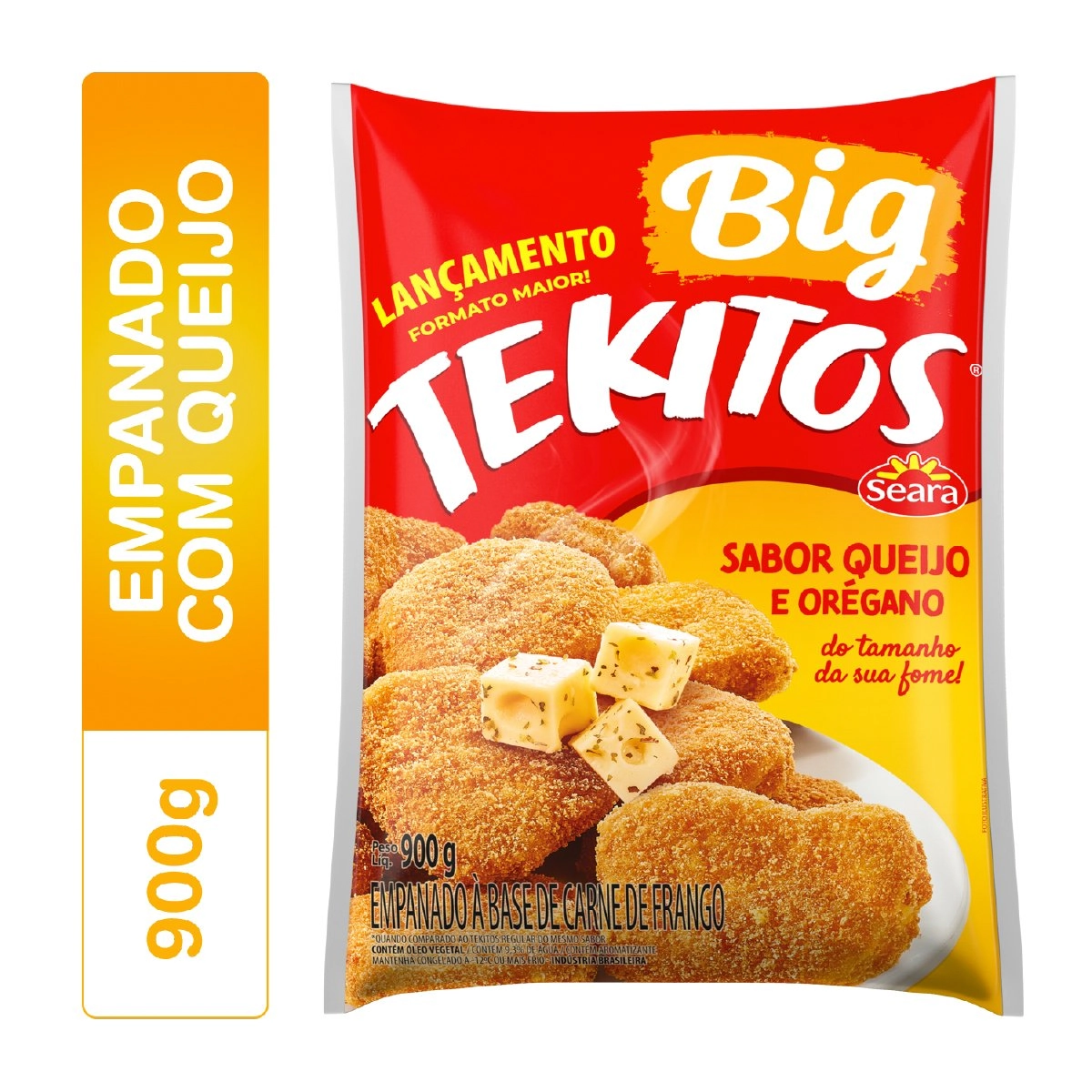Big Tekitos queijo e orégano 900g