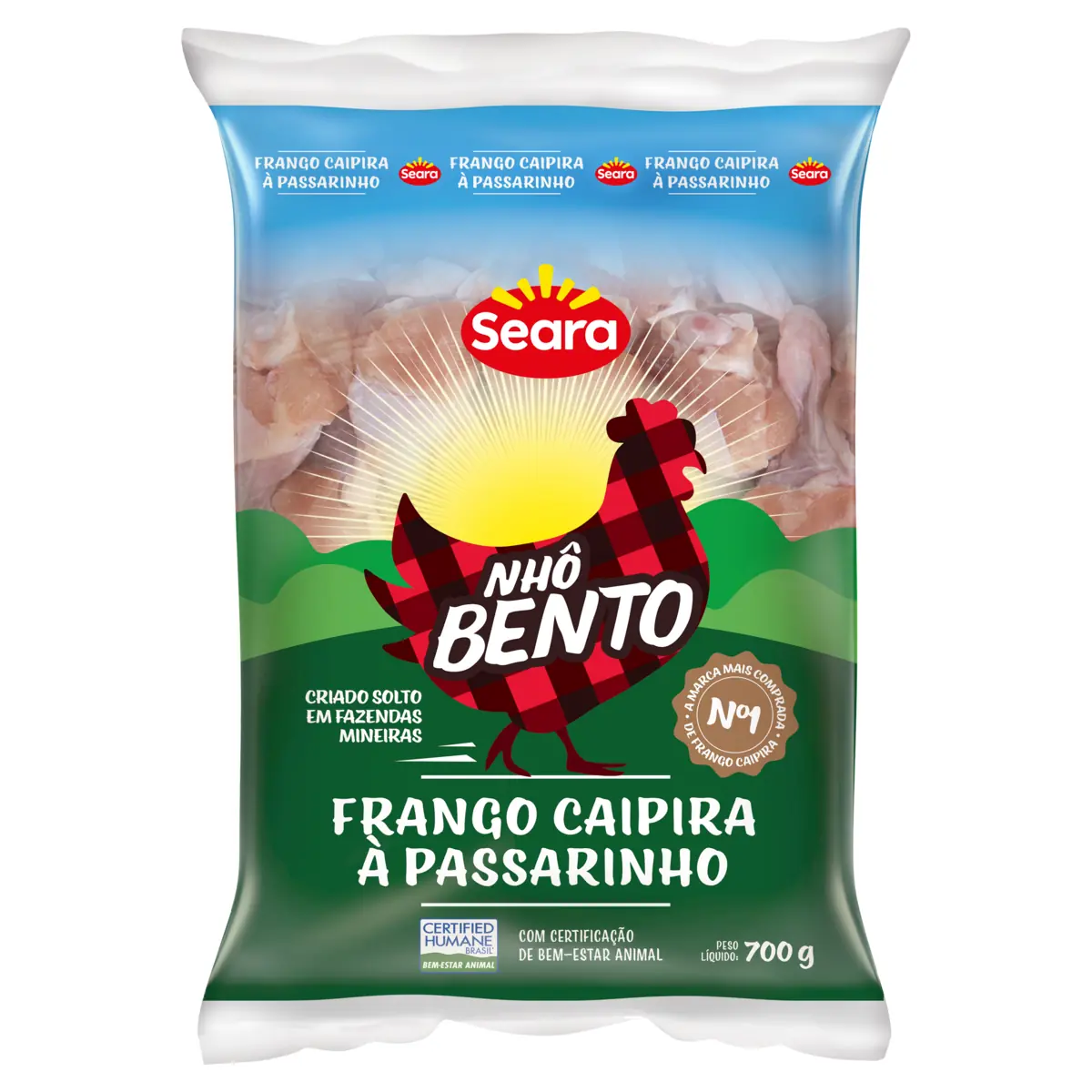 Frango Passarinho Caip Nho Bento 700g