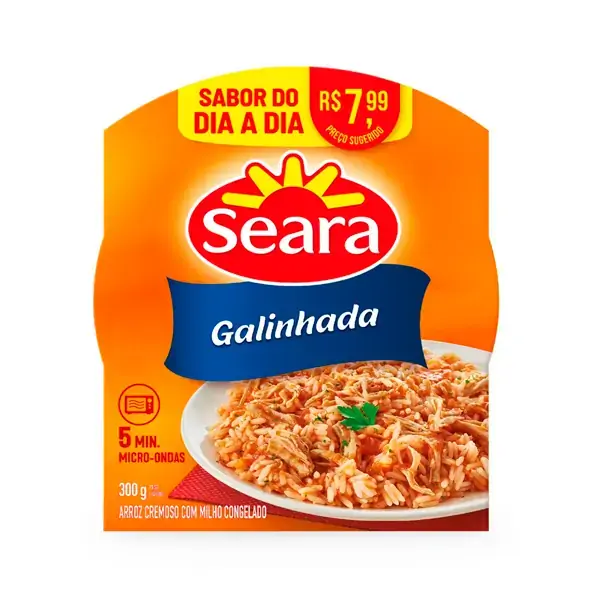 Galinhada Seara Bandeja 300g