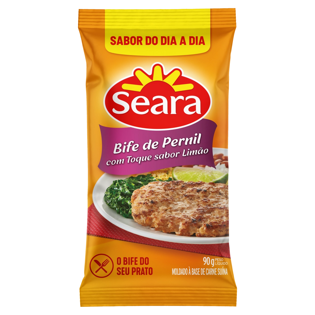 Bife de Pernil Toque de Limão Seara Pacote 90g
