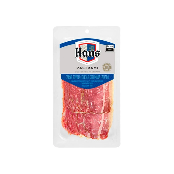 Pastrami Bov Fatiado Hans 80g