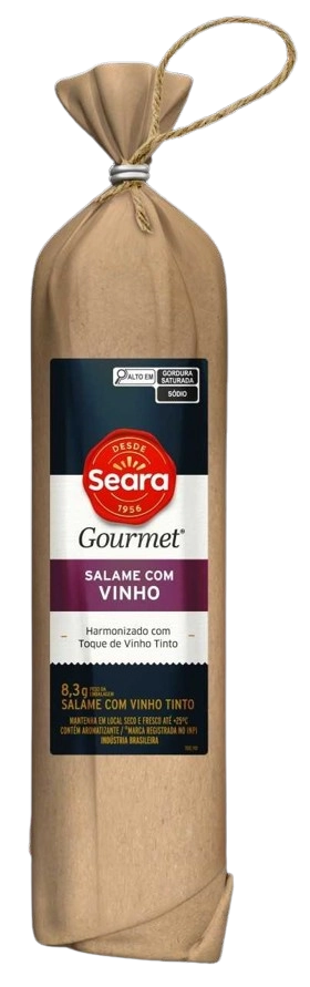 Salame Com Vinho Tinto Seara Gourmet